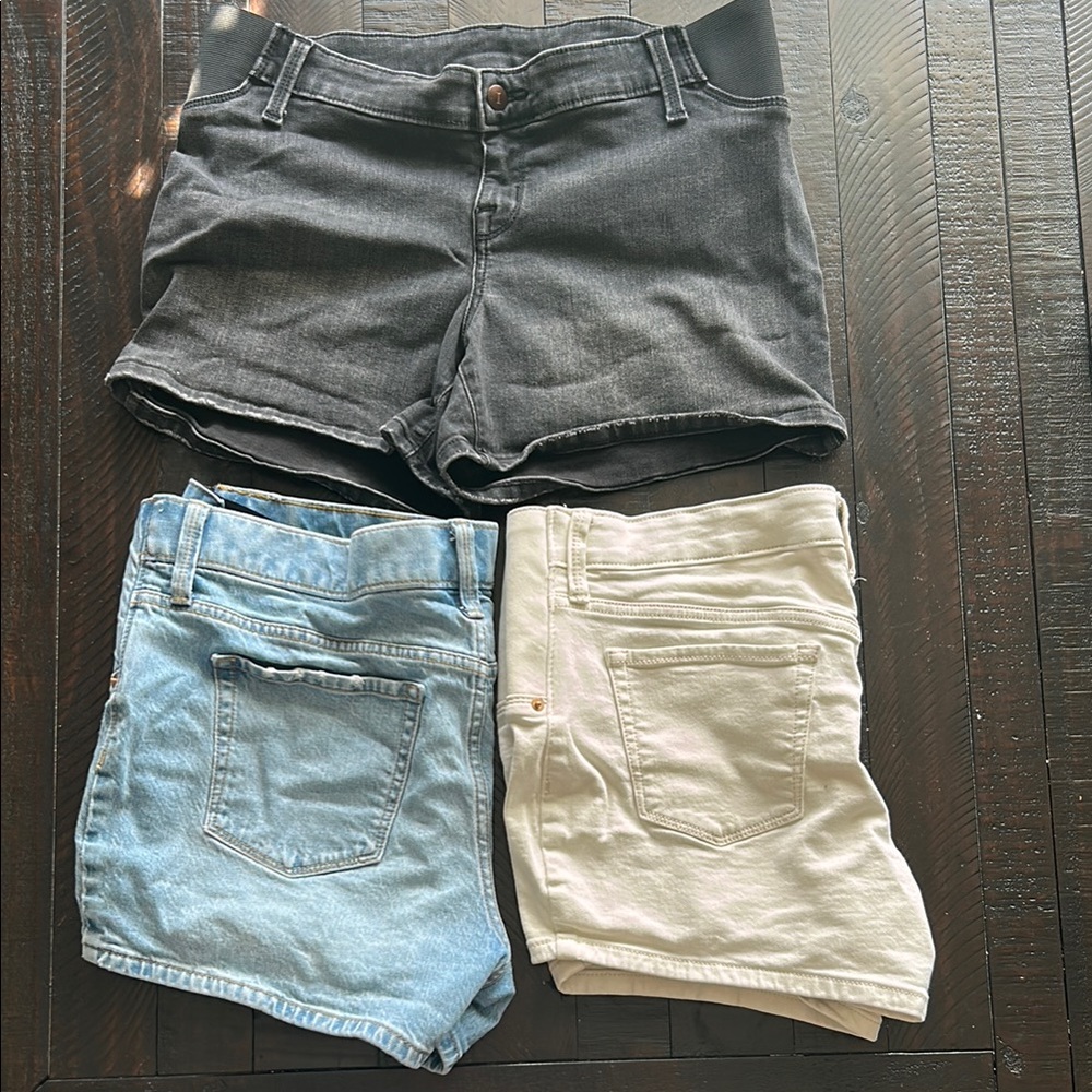 Isabel Maternity Denim Shorts